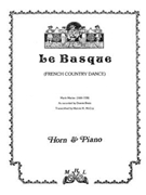 Le Basque by Marais Marin - McCoy Marvin - for Horn Solo