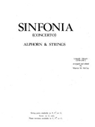 Sinfonia in G by Mozart Leopold - McCoy Marvin - for Alphn Solo