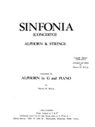 Sinfonia in G by Mozart Leopold - McCoy Marvin - for Alphn Solo