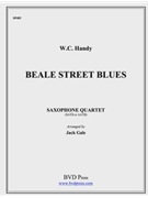Beale Street Blues by Handy W C - Gale Jack - for Saxophone Quartet