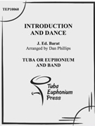 Introduction and Dance by Barat Jacques Edouard - Phillips Daniel - for EuphoniumSolo