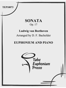 Sonata by Beethoven Ludwig van - Bachelder Dan - for EuphoniumSolo