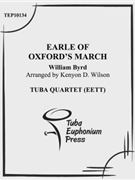 Earle of Oxford's March by Byrd William - Wilson Kenyon - for Tuba / Euphonium Quartet