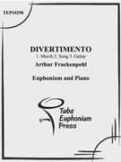 Divertimento by Frackenpohl Arthur for EuphoniumSolo