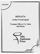 Sonata by Frackenpohl Arthur for Mixed Ens.