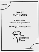 Trois Antiennes by Frank Cesar - Manzo Angelo - for Tuba / Euphonium Quartet