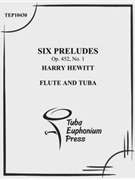 6 Preludes by Hewitt Harry for Mixed Ens.