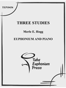 Three Studies by Hogg Merle for EuphoniumSolo