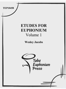 Etudes for Euphonium Vol. 1 by - Jacobs - for Methods