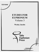 Etudes for Euphonium Vol. 3 by - Jacobs - for Methods