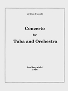 Concerto by Krzywicki Jan for Tuba Solo