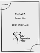 Sonata by Prescott John for Tuba Solo