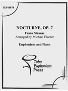 Nocturne by Strauss Franz - Fischer Michael - for EuphoniumSolo