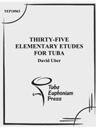 Thirty-five Elementary Etudes by Uber David for Methods