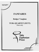 Fanfares by Vaughan Rodger for Tuba / Euphonium Quartet
