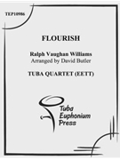 Flourish by Vaughan Williams Ralph - Butler David - for Tuba / Euphonium Quartet