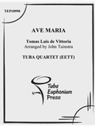 Ave Maria by Vittoria - Tuinstra John - for Tuba / Euphonium Quartet