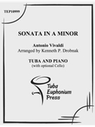Sonata in a Minor by Vivaldi Antonio Lucio - Drobnak Kenneth Ke - for Tuba Solo