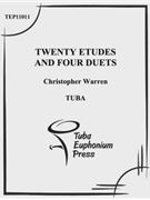 Twenty Etudes and Four Duets by Warren Christopher for Methods