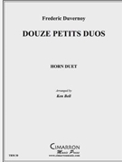 Douze Peitits Duos by Douvernoy Frederick - Bell Ken - for Horn Duet