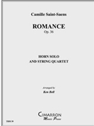 Romance by Saint-Saens Camille - Bell Ken - for Horn Solo
