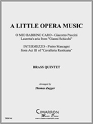 A Little Opera Music by Various - Zugger Thomas - for Brass Quintet