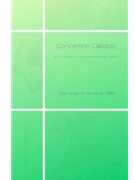 Concertino Cabocla score only by Turner Jess for