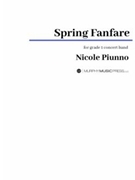 Spring Fanfare (score only) by Piunno Nicole for