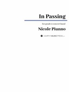 In Passing (score only) by Piunno Nicole for