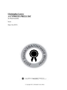 Cypress Prelude by Lowry Christopher for Full Score