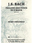 Prelude And Fugue In D Major BWV 532 score by Steinmetz Branden for