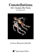 Consellations 10 - Gemini The Twins by Winstead Steve for Clarinet Duet