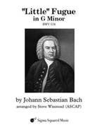 "Little" Fugue in G Minor BWV 578 for Saxophone Quartet by Bach Johann Sebastian - Winstead Steve - for Saxophone