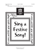 Sing a Festive Song by Schultz Larry E for Full Score