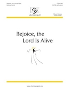 Rejoice The Lord Is Alive by Rentz Earlene for Sat Sacred (Sat(b))