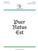 Puer Natus Est by - Ramsey Andrea - for Unison/2-Part