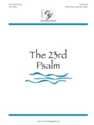 23rd Psalm by Taylor Jim for Unison/2-Part