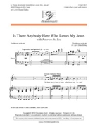 Is There Anybody Here Who Loves My Jesus by - Bailey Lynn Shaw - for Unison/2-Part