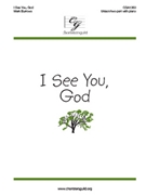 I See You God by Burrows Mark for Unison/2-Part