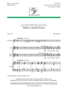 Make a Joyful Noise by Burrows Mark for Unison/2-Part and Piano