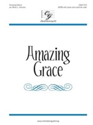 Amazing Grace by - Hanson Brian L - for SATB and Piano