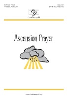 Ascension Prayer by Keesecker Thomas for SATB a cappella