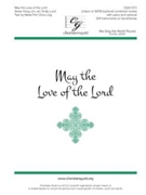 May the Love of the Lord by Lim Swee Hong - Lund Emily - Maria Poh Choo Ling for U/SATB and Piano