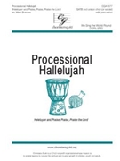 Processional Hallelujah - Heleluyan and Praise Praise Praise the Lord by - Burrows Mark - for SATB and U/per (Trad Creek and Cameroo)