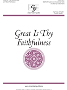 Great Is Thy Faithfulness by Runyan William - Patterson Mark - Thomas O Chisholm for SSA and Piano