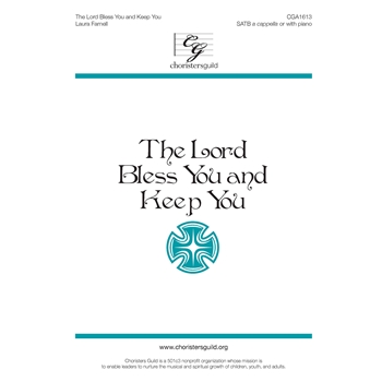Lord Bless You and Keep You by Farnell Laura Numbers 26:24-26 for SATB/a cap OR Piano