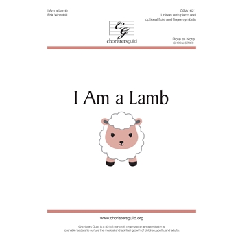 I Am a Lamb by Whitehill Erik Luke 15:3-6 for Unison and Piano
