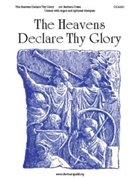 The Heavens Declare Thy Glory by for Unison