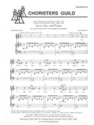 Love Joy and Peace by for 2-Part Mixed