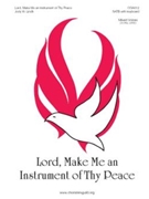 Lord Make Me An Instrument Of Thy Peace by Lindh Jody for SATB